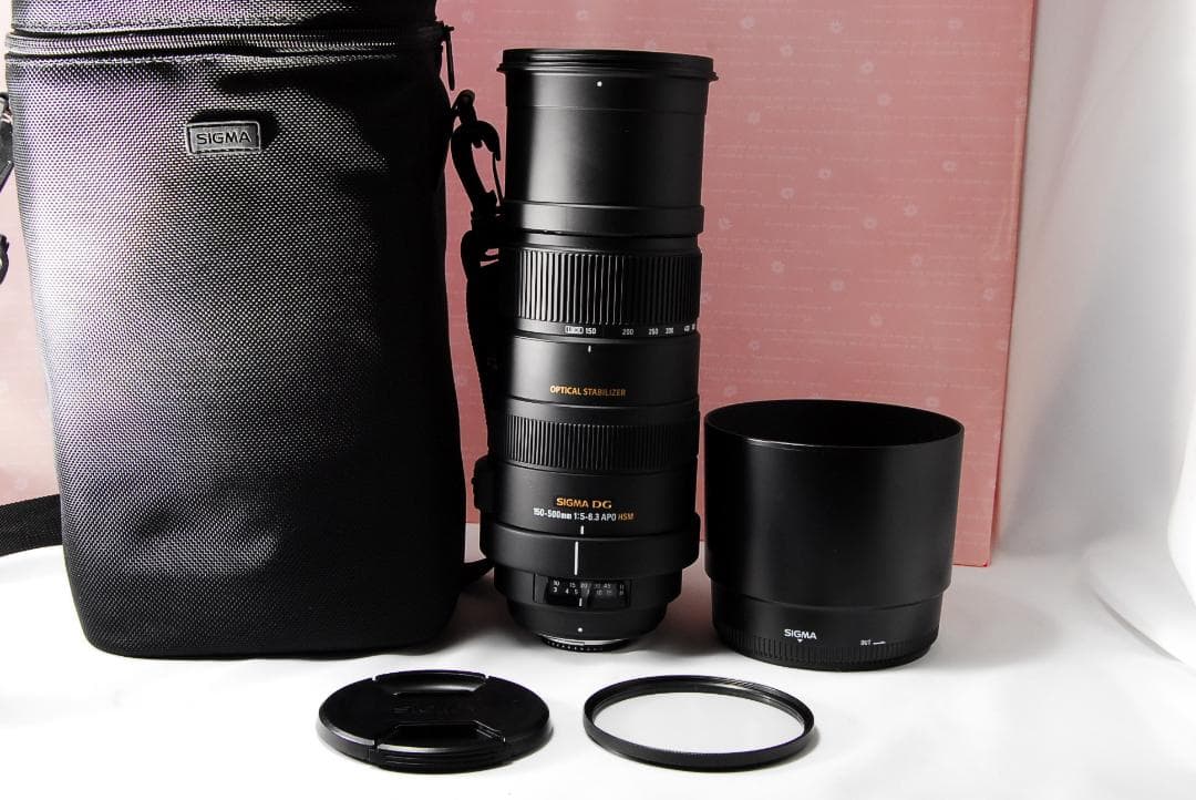 〓ニコン用望遠〓シグマ APO 150-500mm F5-6.3 OS HSM