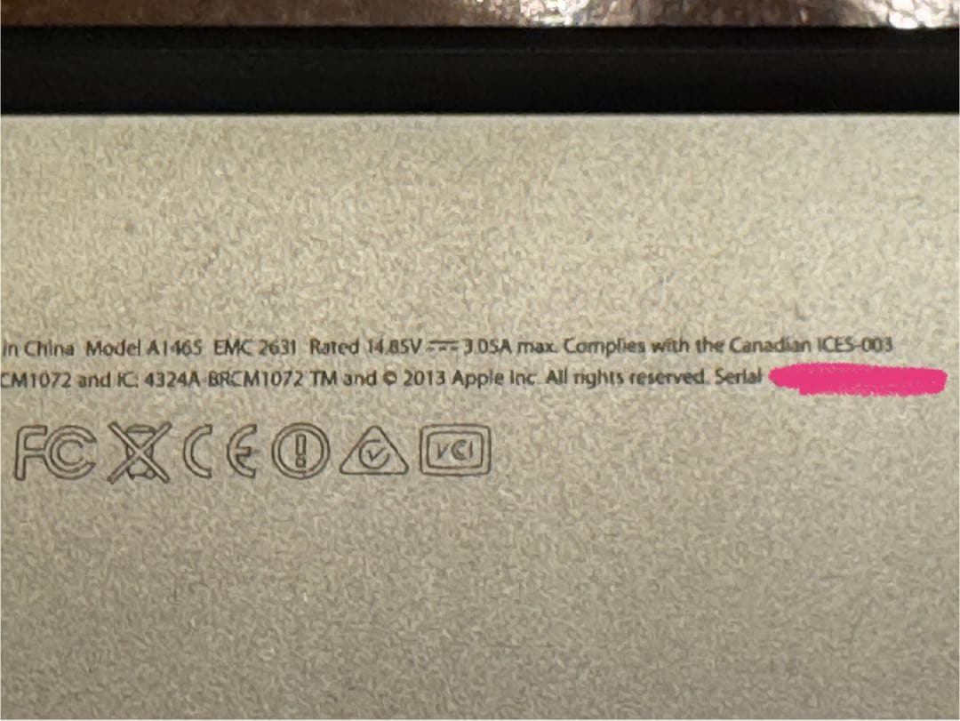 ‼️値下中‼️MacBookAir ⭐️ 2013 11\" i5 8GB BigSur