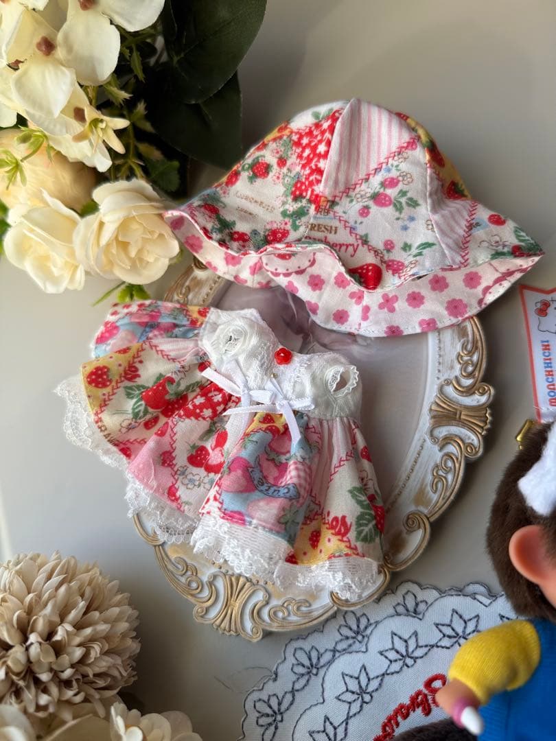 ブライスアウトフィット ミディサイズ ワンピース帽子2点セット