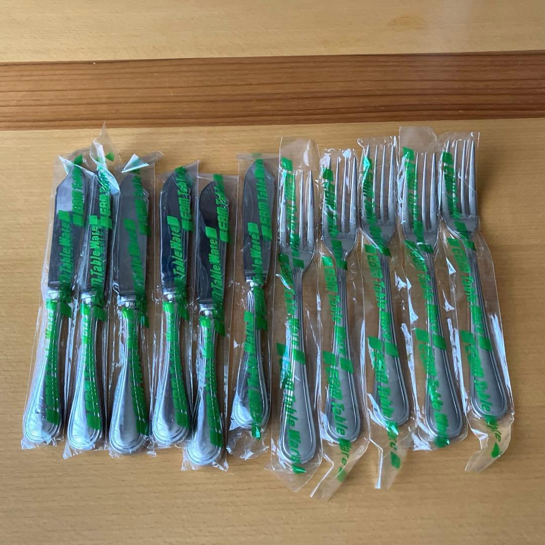 【新品未使用✨】EBM ナイフ&フォーク　シェルブール　11本　テーブルウェア