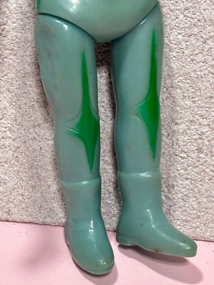 昭和レトロ　ミラーマン ソフビ 当時物