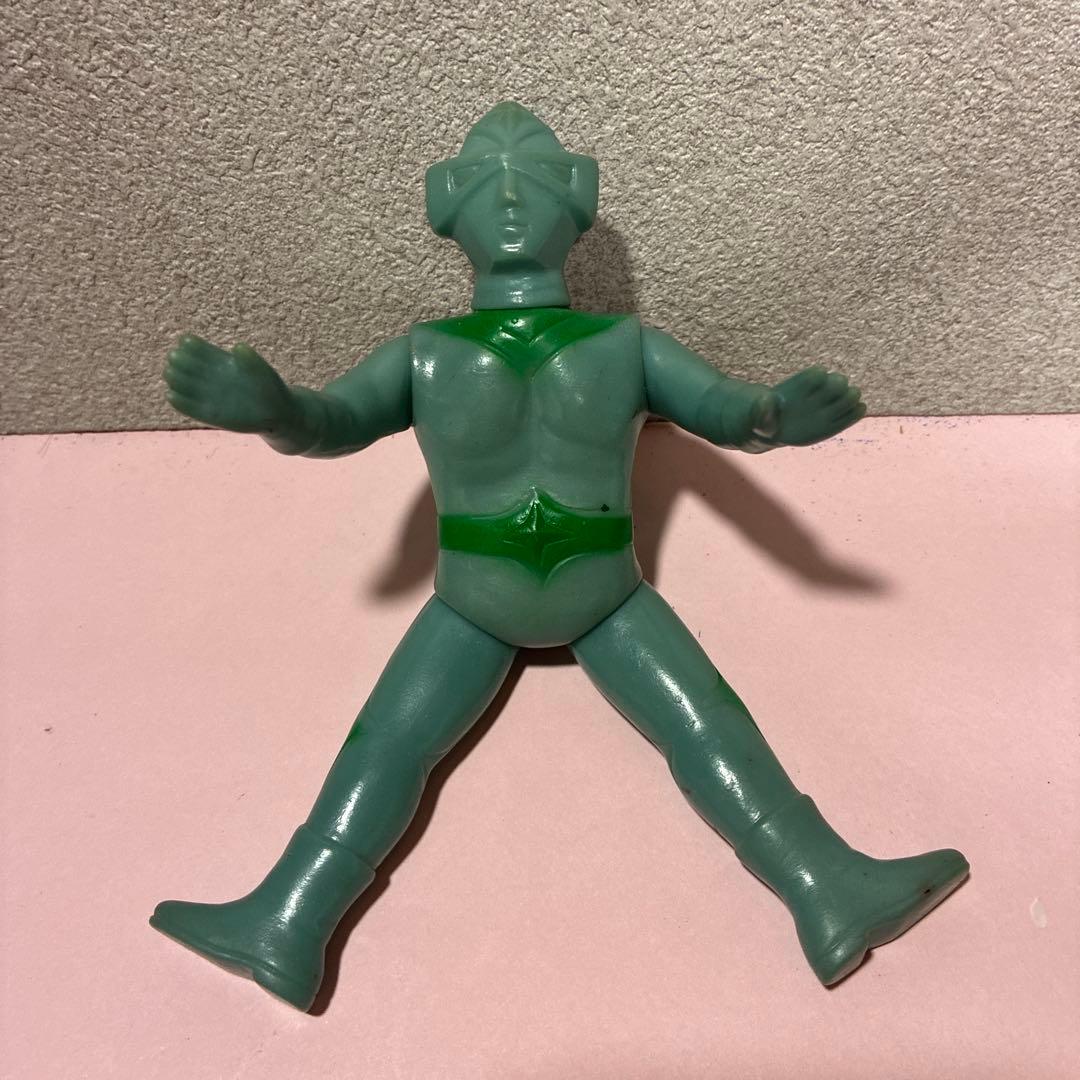 昭和レトロ　ミラーマン ソフビ 当時物