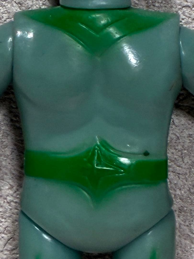 昭和レトロ　ミラーマン ソフビ 当時物