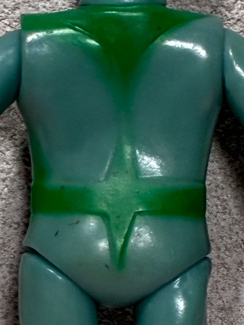 昭和レトロ　ミラーマン ソフビ 当時物