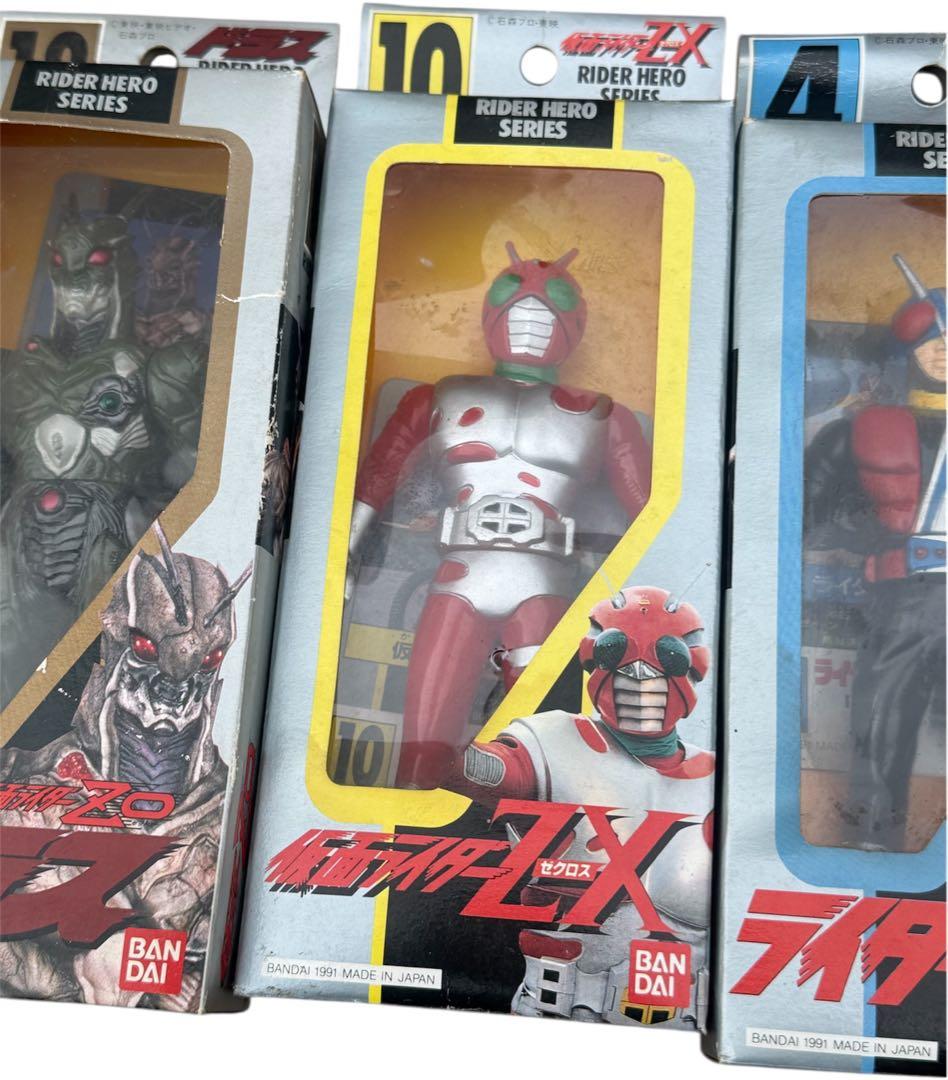 け*ん様 【廃盤】1991年製昭和仮面ライダーソフビ5体