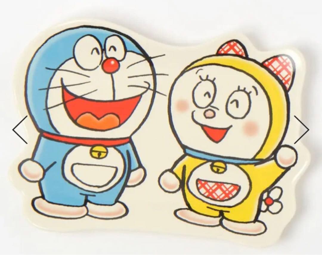 スタディオクリップ　ダイカットプレート　ドラえもん　ドラミちゃん　3枚セット