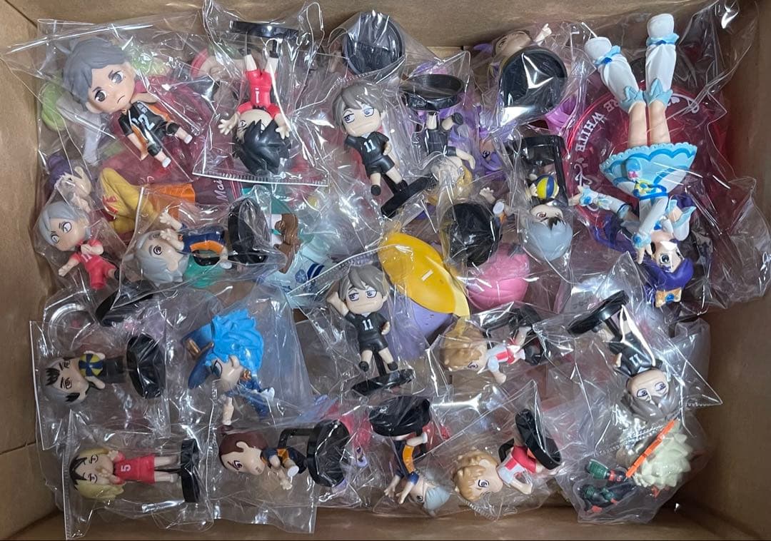 アニメ　フィギュア　ミニフィギュア　まとめ売り　50個以上　一箱限定