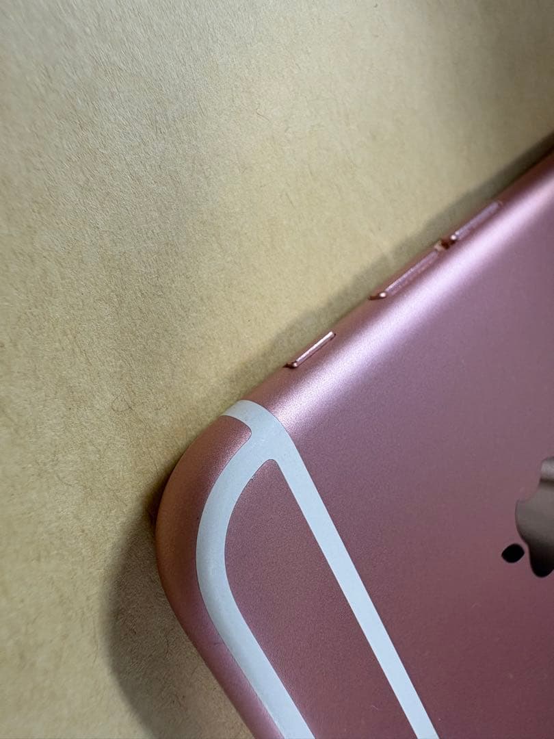 美品バッテリー98% SIMフリーiPhone 6s 64GB ローズゴールド