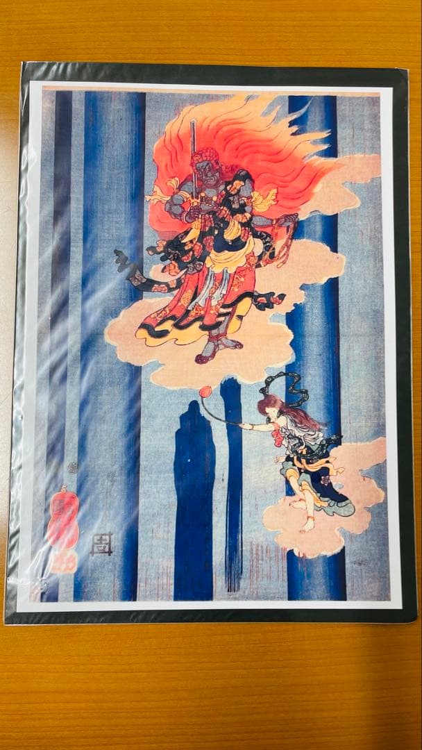 浮世絵プリント　8枚セット