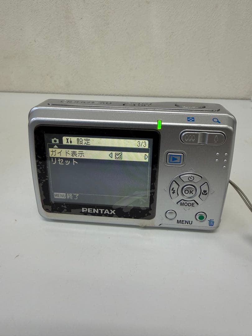 PENTAX Optio E40 8.1メガピクセル コンパクトデジタルカメラ