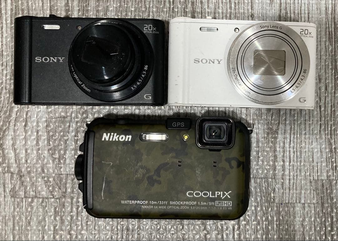 デジカメ9台まとめ売り