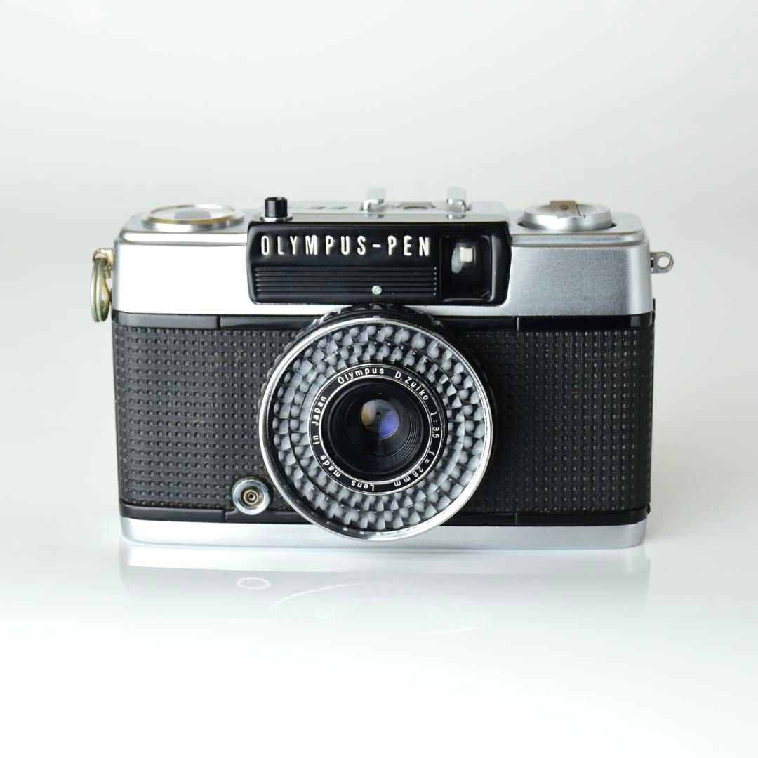 【美品】オリンパス OLYMPUS PEN EE-3 赤ベロOK モルト交換済み