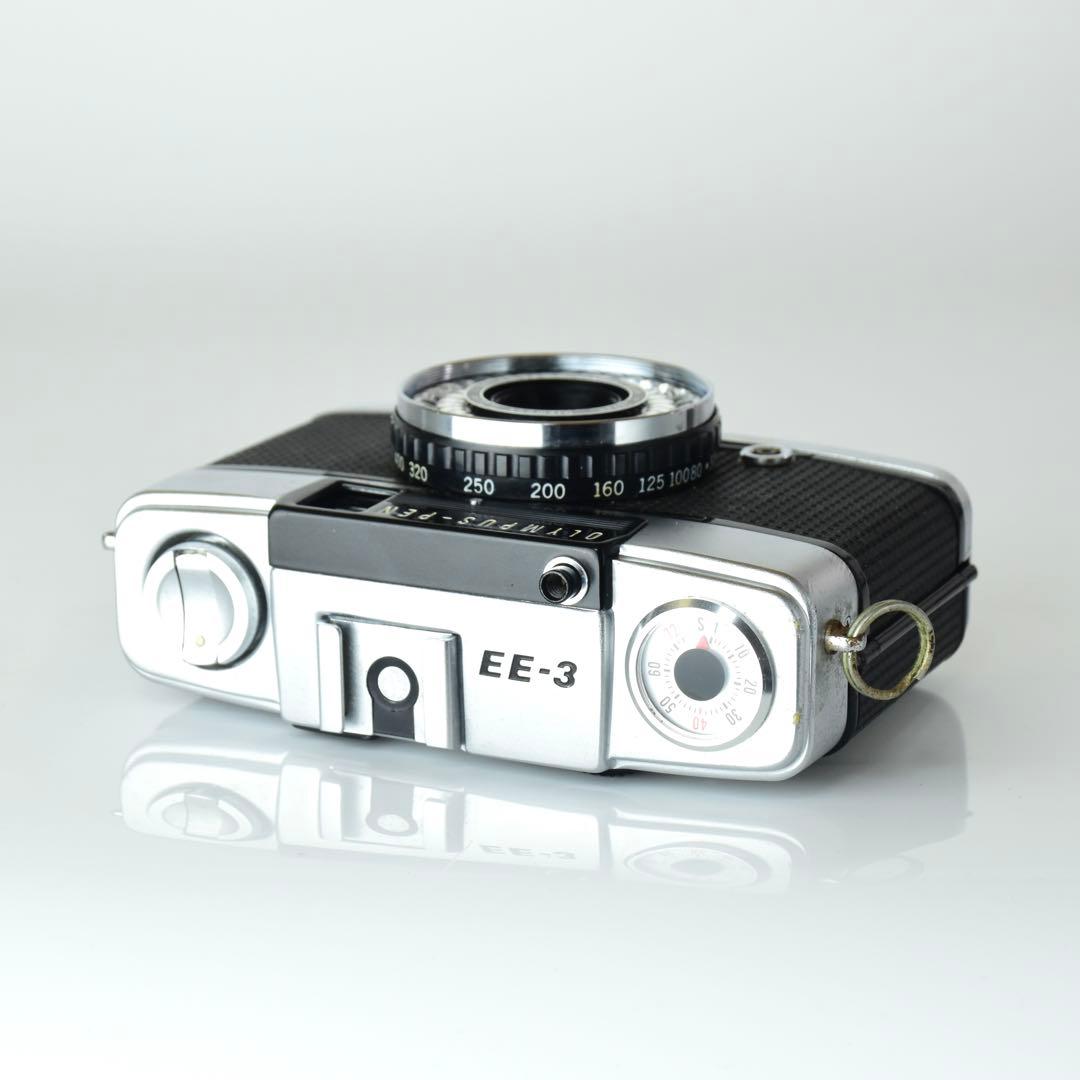 【美品】オリンパス OLYMPUS PEN EE-3 赤ベロOK モルト交換済み