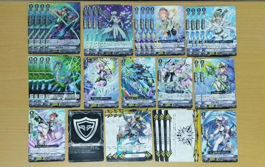 ヴァンガード Vスタン メイルストローム デッキ デッキパーツ