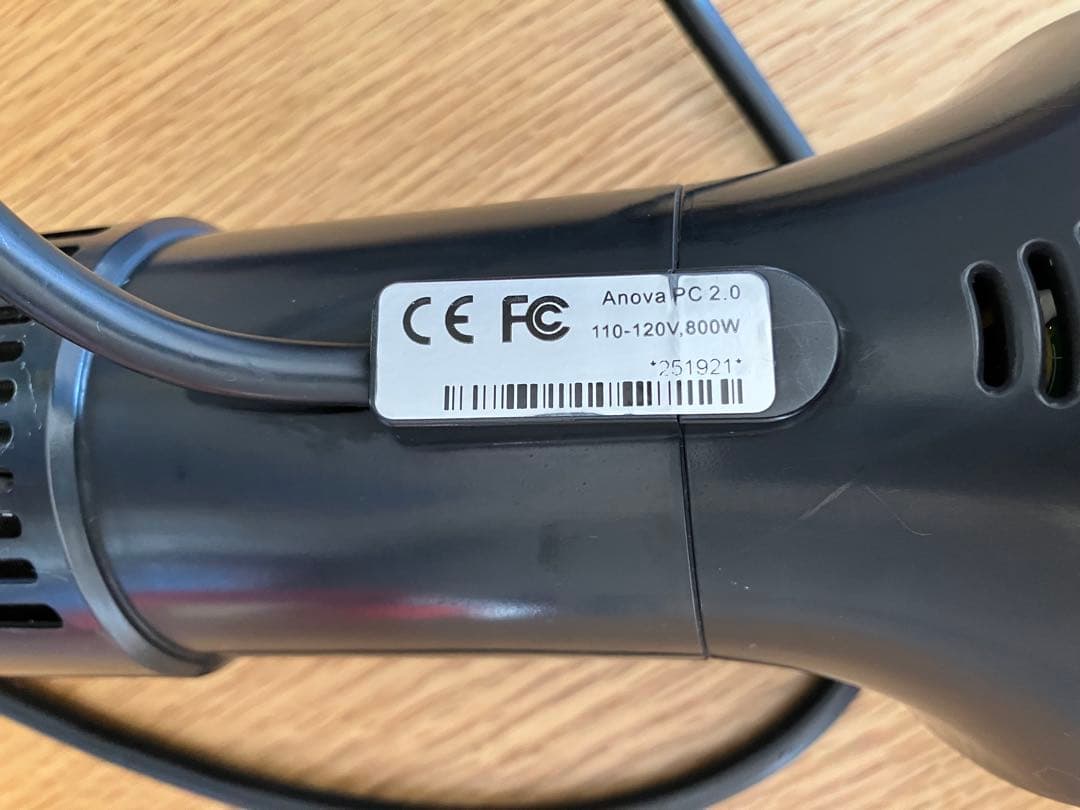 ANOVA 低温調理器　アノーバ