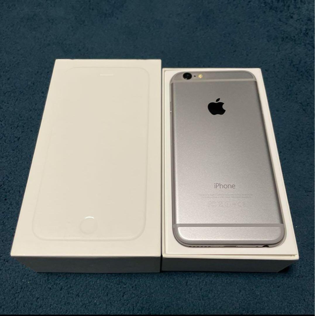 【美品】iPhone 6 64GB スペースグレイ ※SIMロック有り