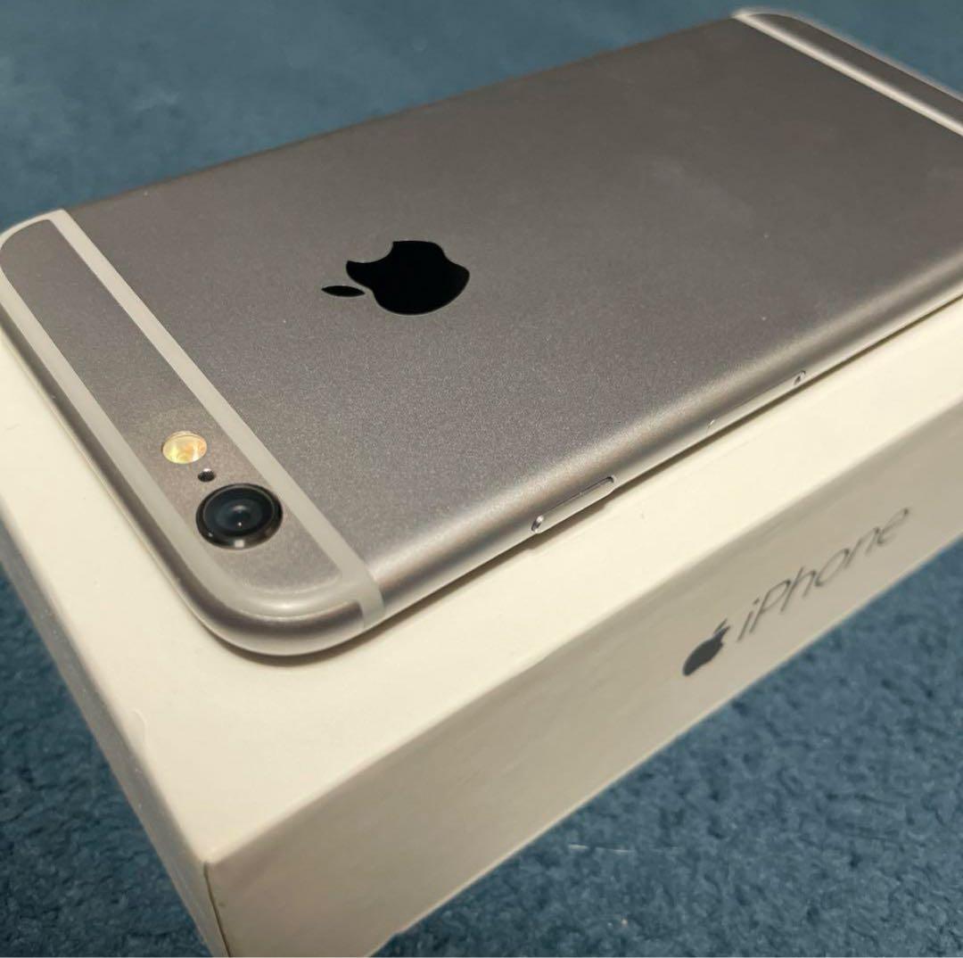 【美品】iPhone 6 64GB スペースグレイ ※SIMロック有り