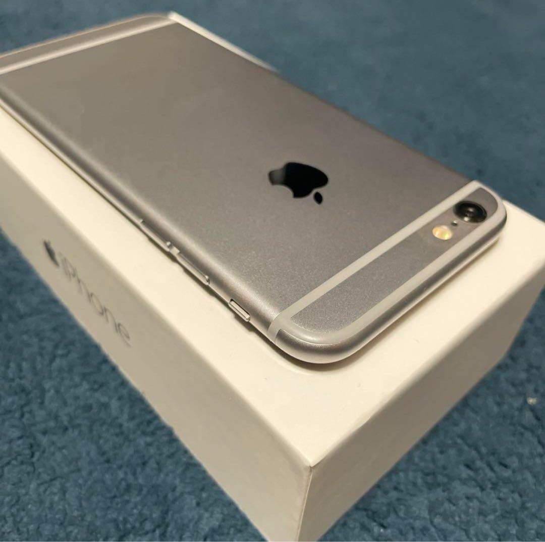 【美品】iPhone 6 64GB スペースグレイ ※SIMロック有り