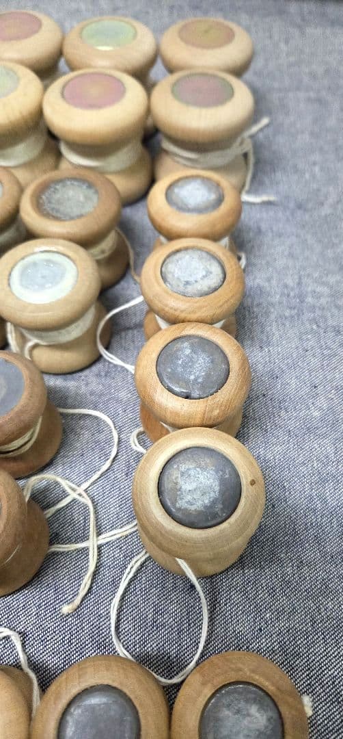 組紐　組み玉　組玉　おもり玉　組紐糸玉　組紐台　合計87個