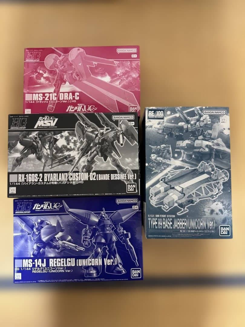 HG ガンダムユニコーンシリーズ　17点セット