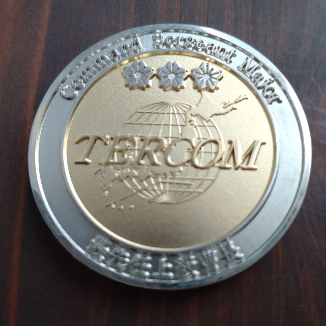 自衛隊陸上自衛隊チャレンジ教育訓練研究本部 最先任上級曹長メダル希少品