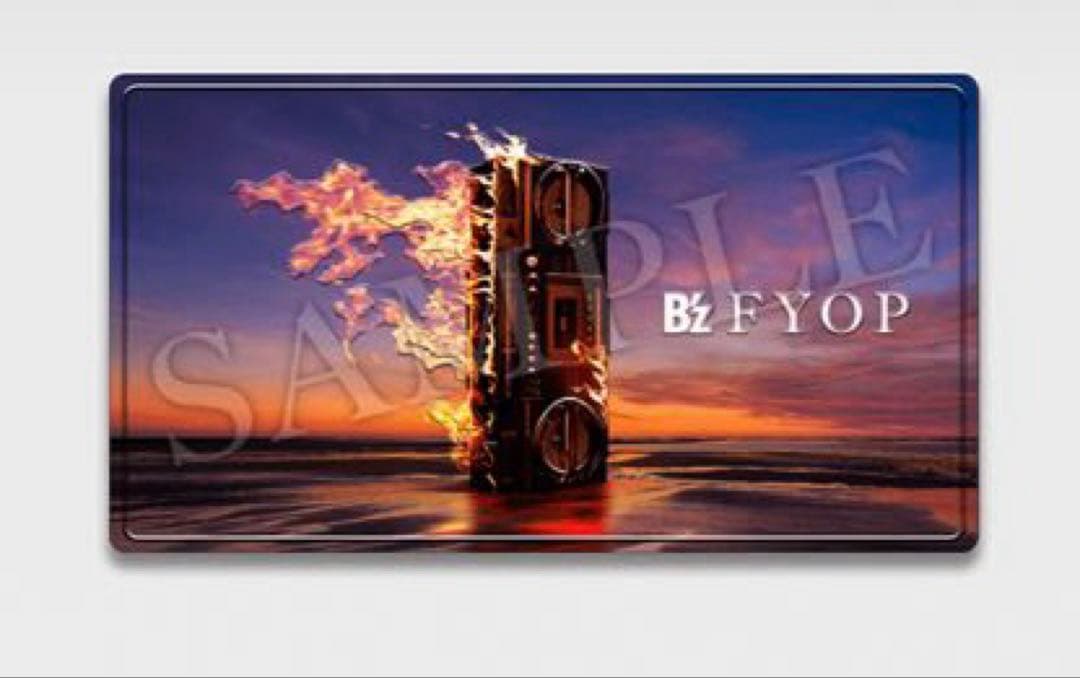 B'z アルバム 「 FYOP 」 メモリアルプレート C賞
