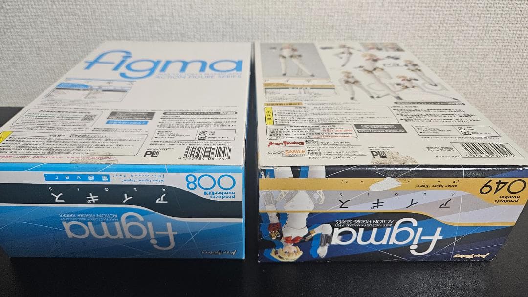 figma 049 アイギス＆ 008 アイギス重装ver セット 中古品