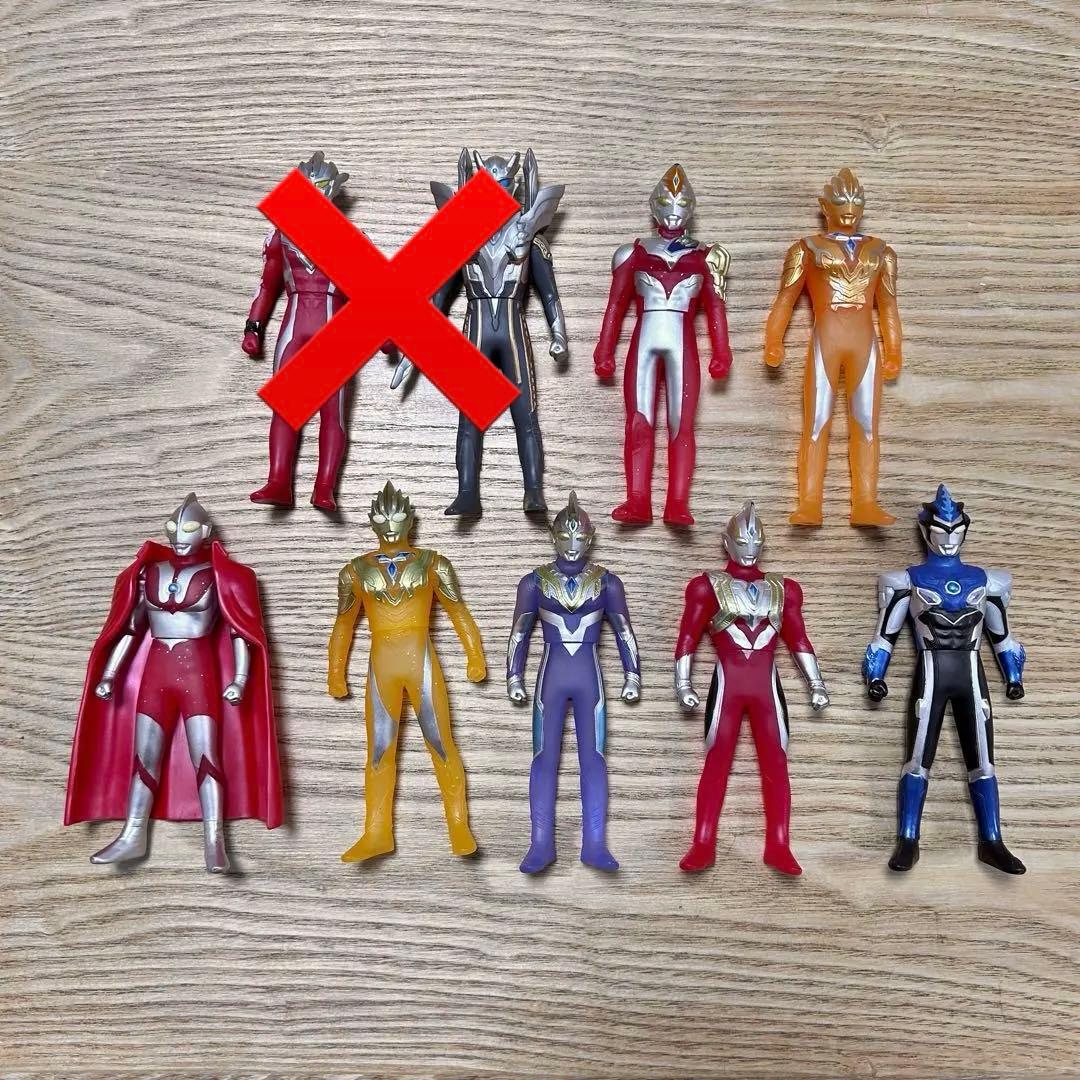 おもちゃ　バンダイ　ウルトラマン　ソフビ　42体セット