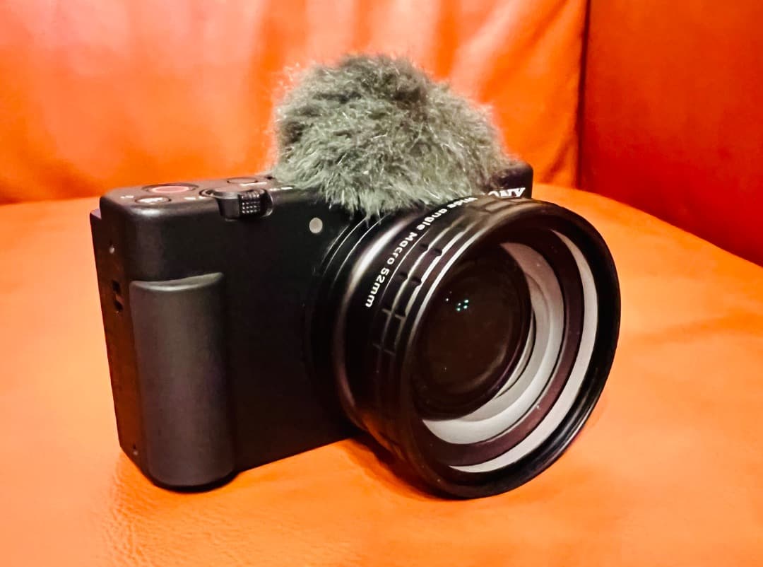 ★美品★ SONY ソニー VLOGCAM ZV-1 ブラック 即発送