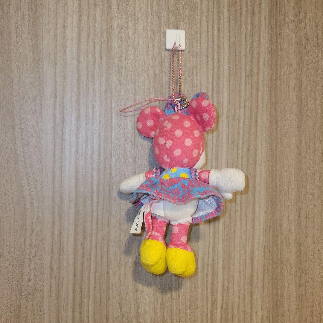 レア　ディズニーストア　ミニー　ぬいぐるみキーホルダー