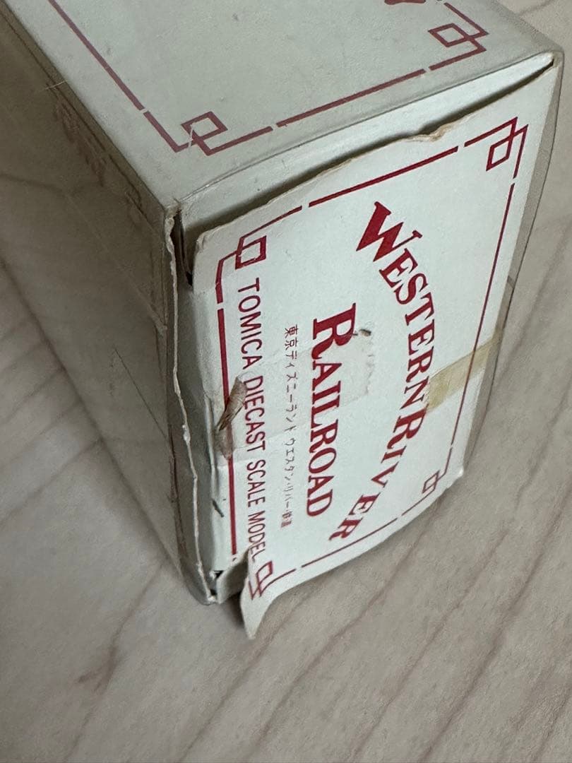 ディズニートミカ　ウエスタンリバー鉄道 ミシシッピ号 ダイキャスト