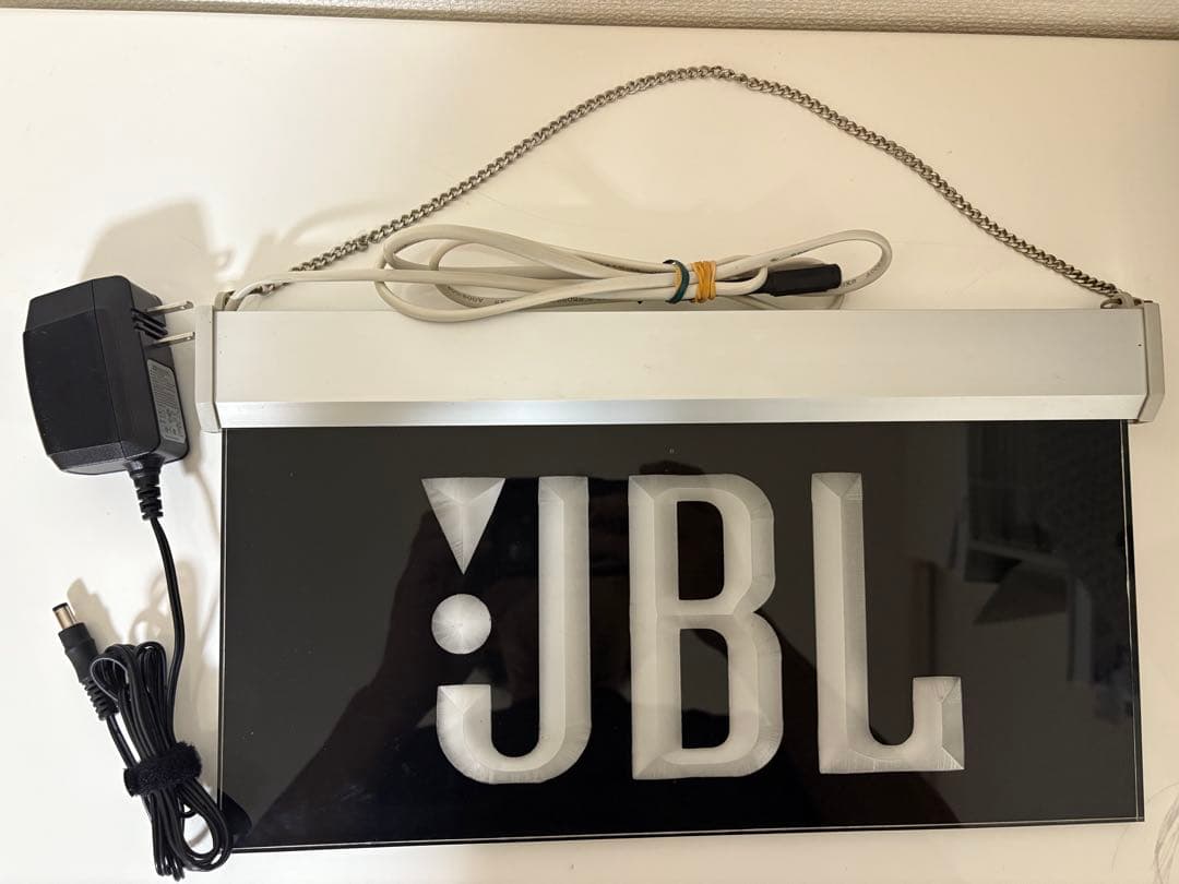 【希少・動作確認済】JBL 吊り下げ式　ライトサイン 赤　本体