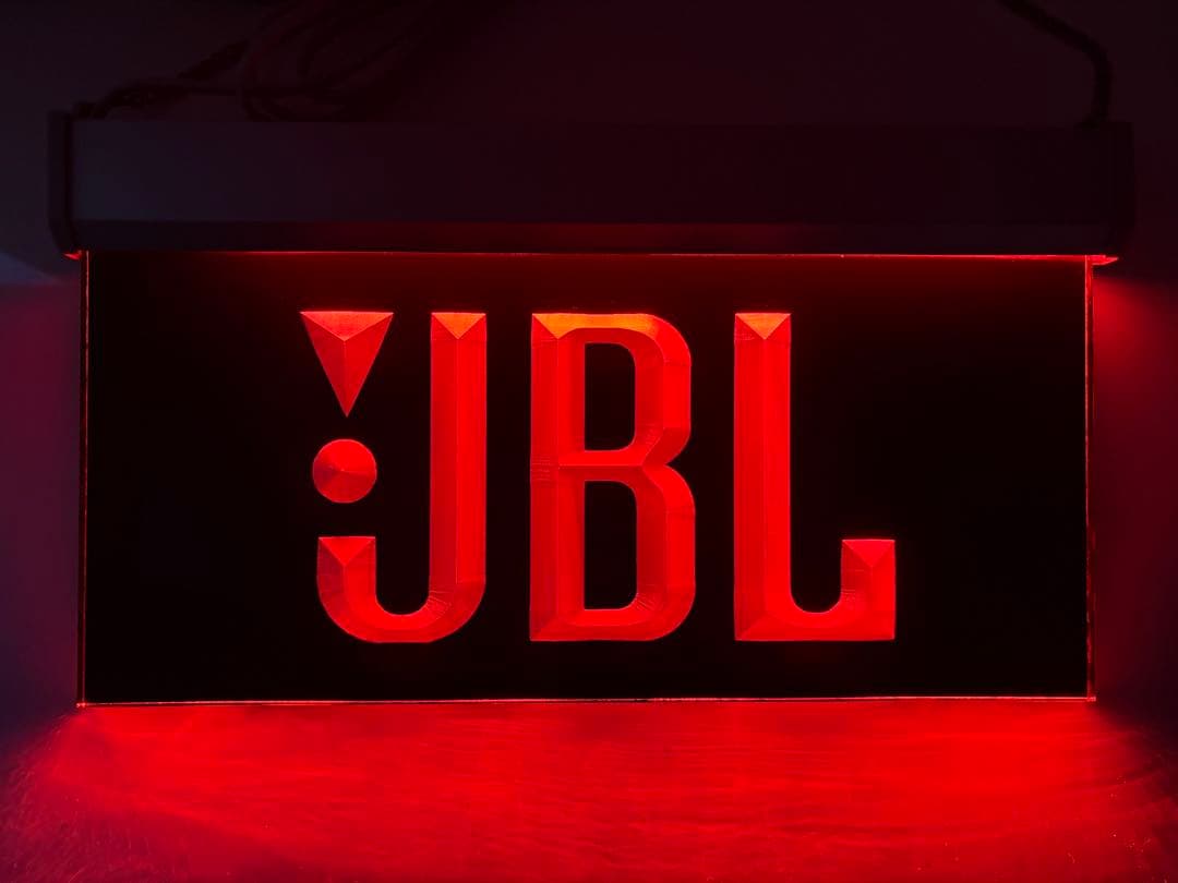 【希少・動作確認済】JBL 吊り下げ式　ライトサイン 赤　本体