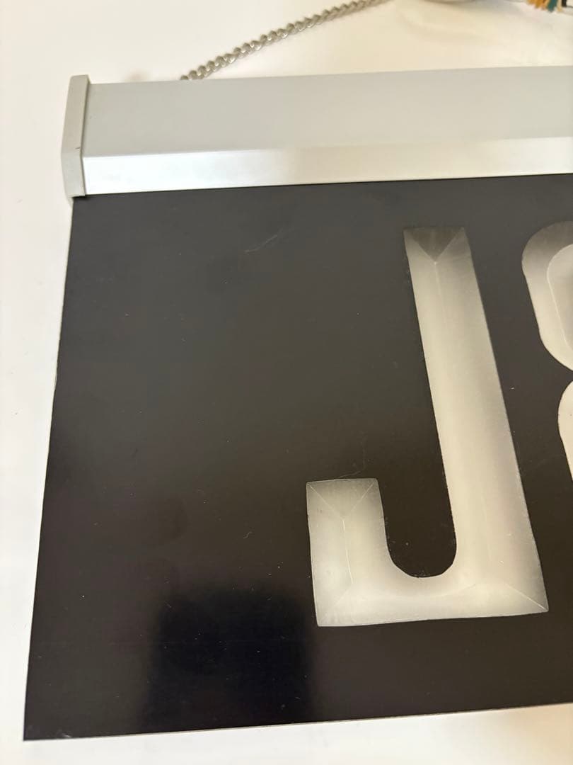 【希少・動作確認済】JBL 吊り下げ式　ライトサイン 赤　本体