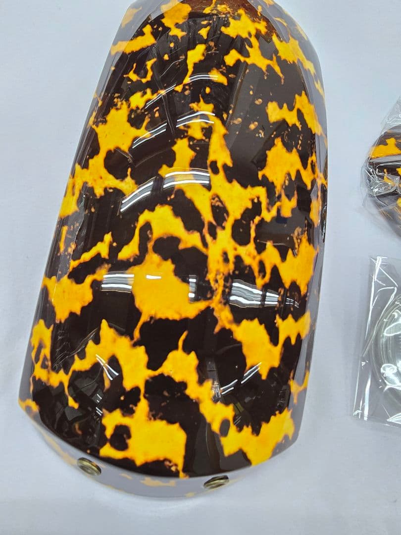 新品　津軽三味線の胴掛けセット　鼈甲調