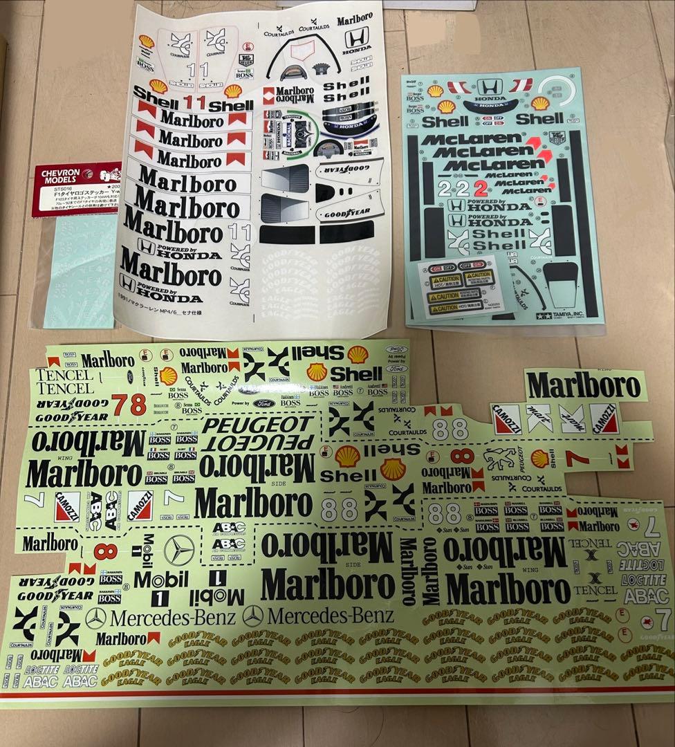 タミヤ 1/10 F1 マクラーレン MP4/6 F104W