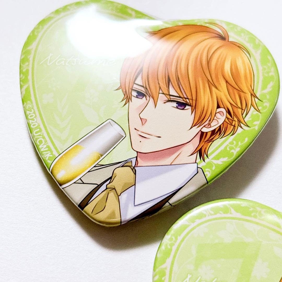 ブラコン 棗 10周年 パーティー ハート缶バッジ 5点セット