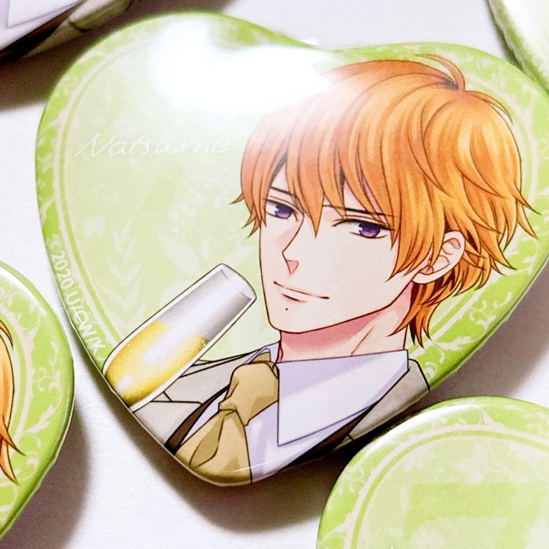 ブラコン 棗 10周年 パーティー ハート缶バッジ 5点セット