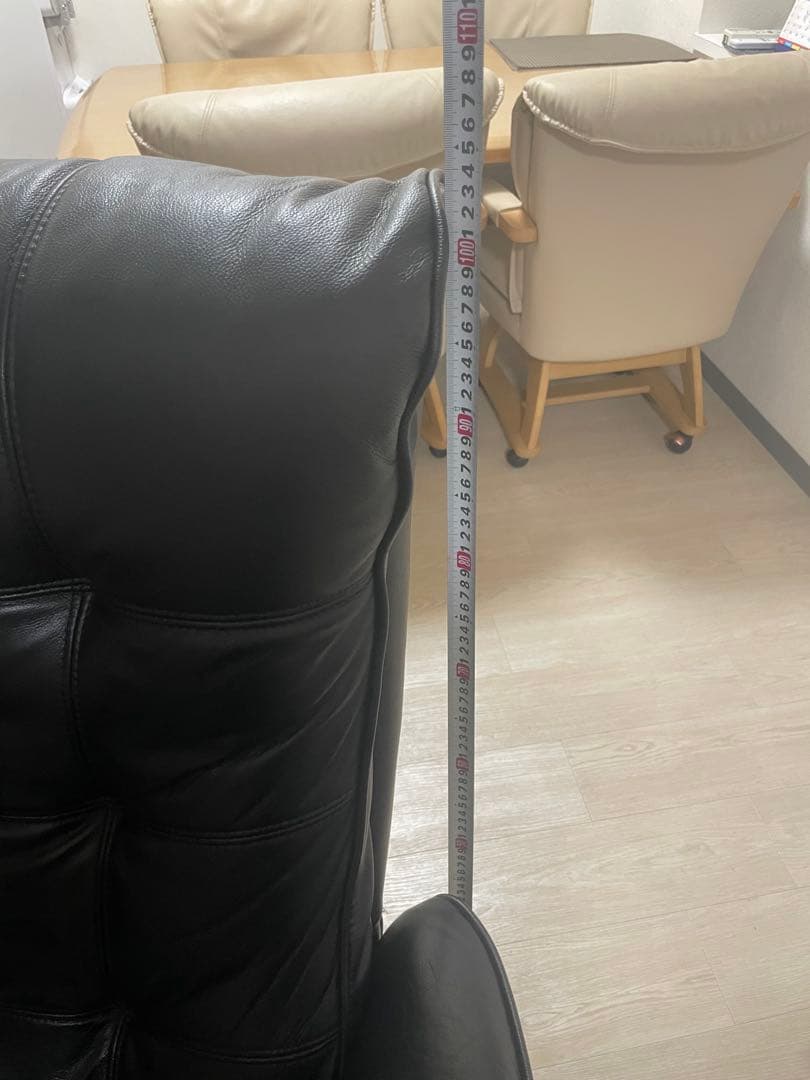 ニトリ本革1人がけソファー※福岡県内または佐賀市・鳥栖市　限定