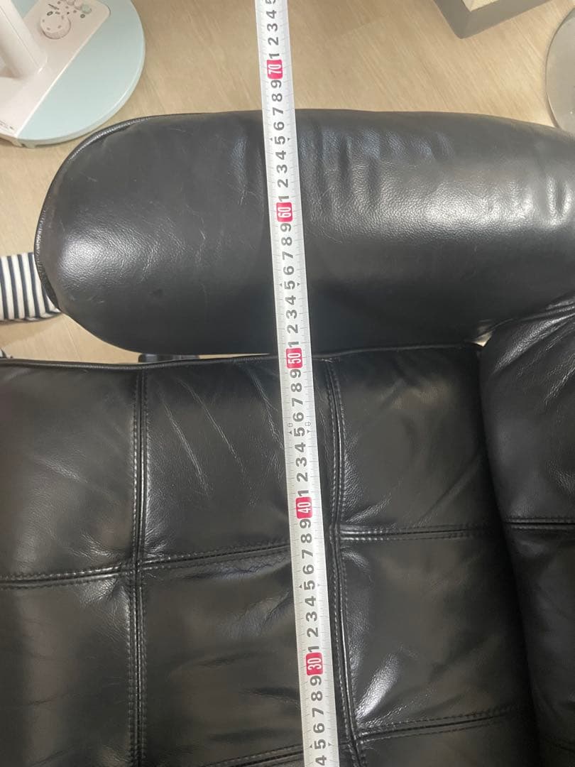 ニトリ本革1人がけソファー※福岡県内または佐賀市・鳥栖市　限定