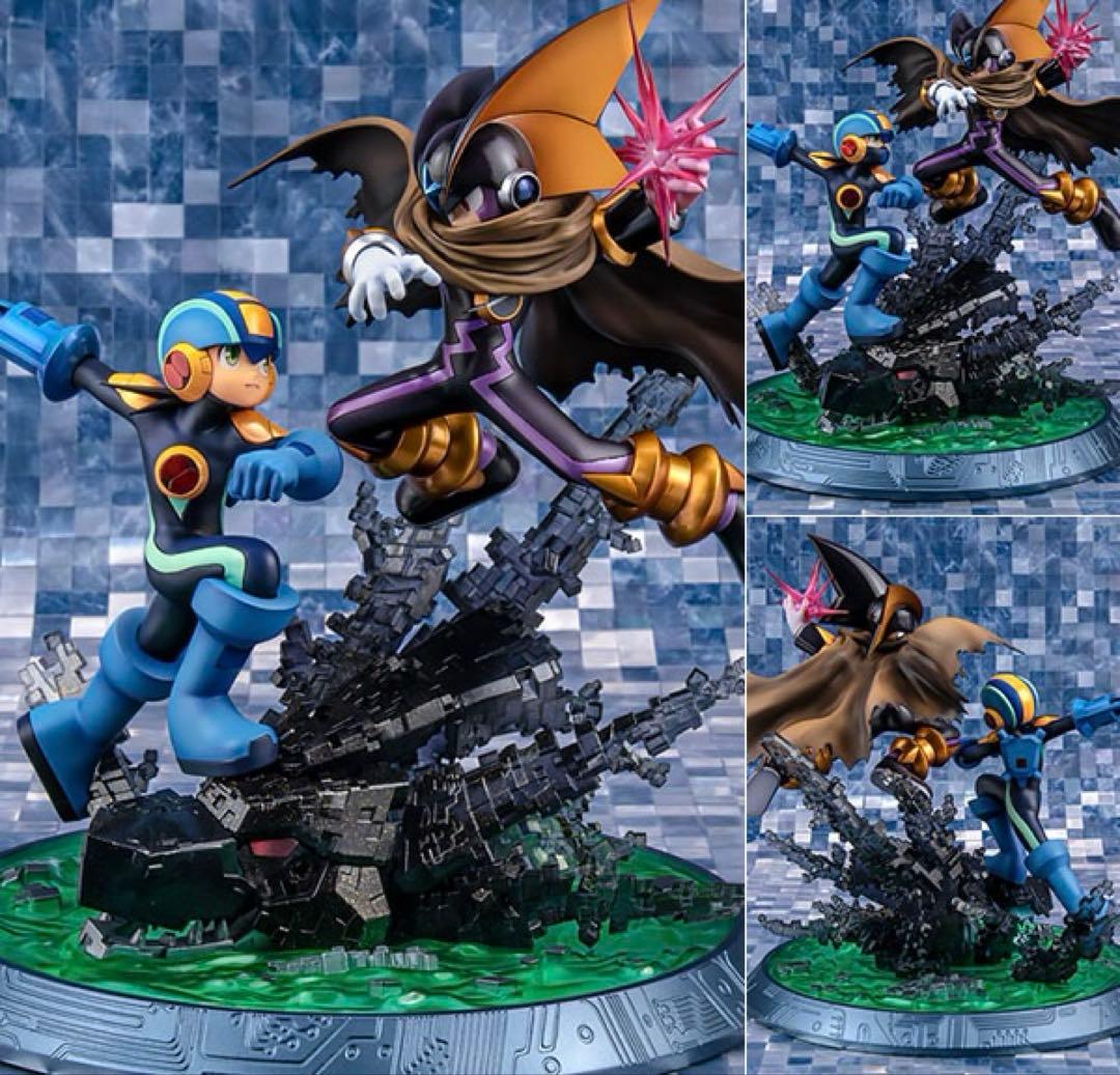 【即購入ok!!】ロックマンエグゼ ロックマンvsフォルテ フィギュア