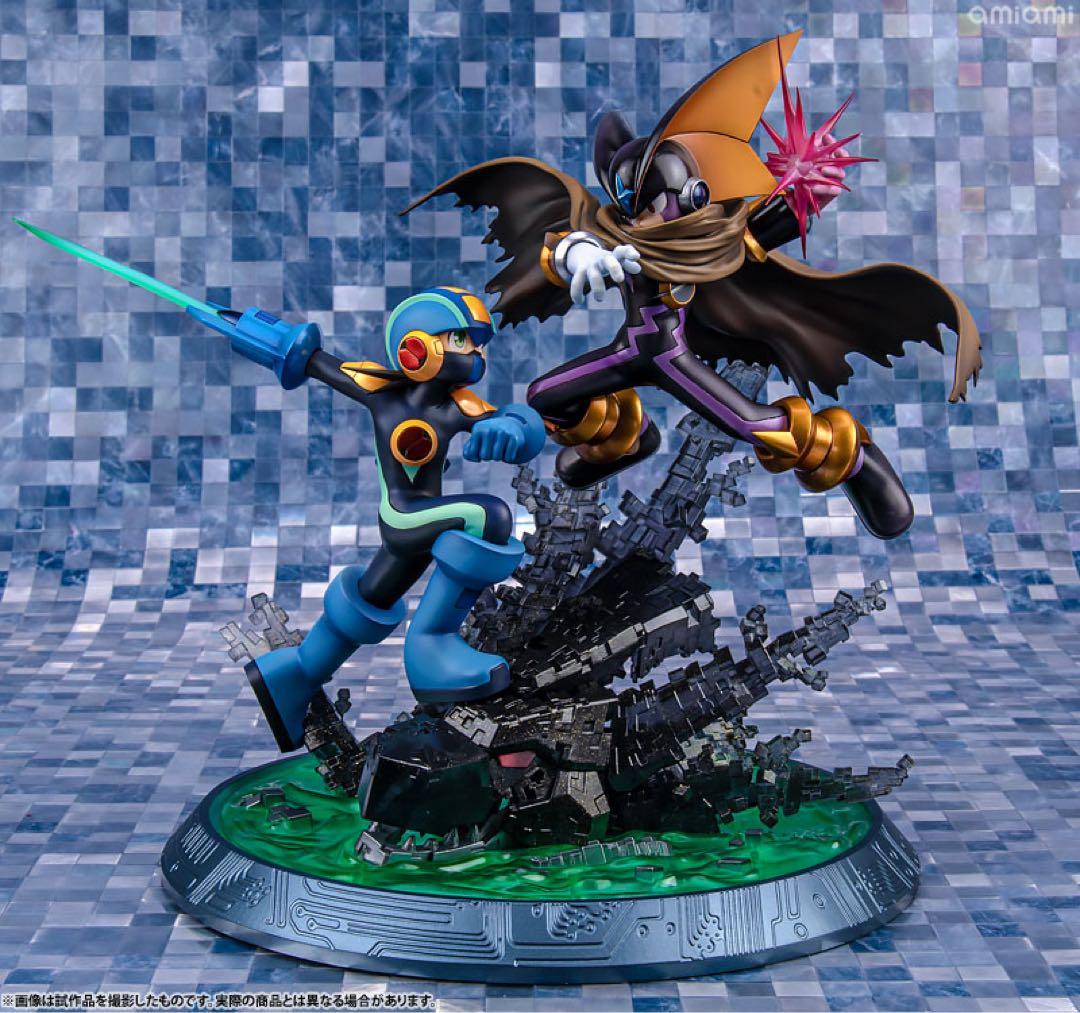 【即購入ok!!】ロックマンエグゼ ロックマンvsフォルテ フィギュア