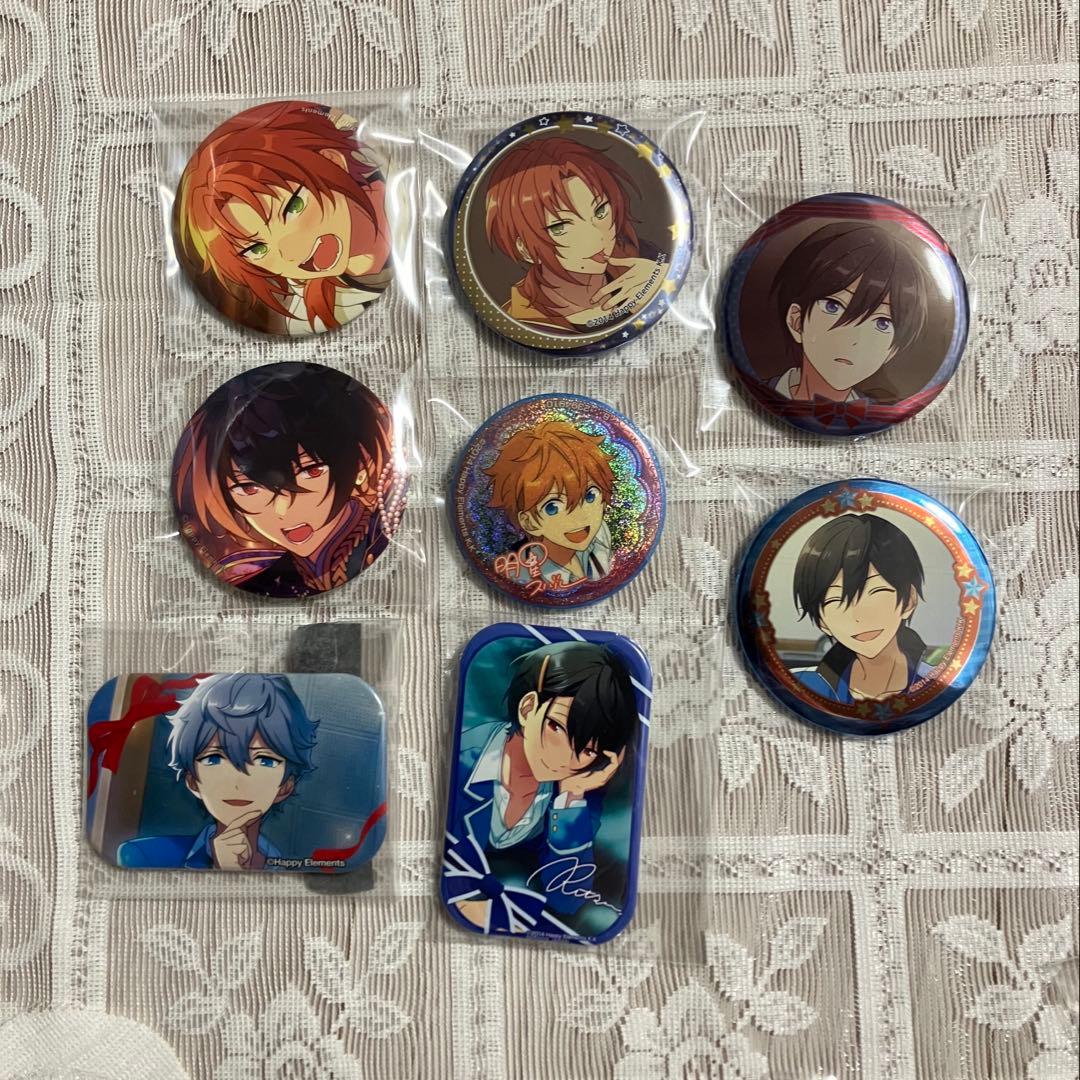 あんスタ 缶バッジ 乱凪砂 巴日和 鳴上嵐 天城燐音　天城一彩 朔間凛月