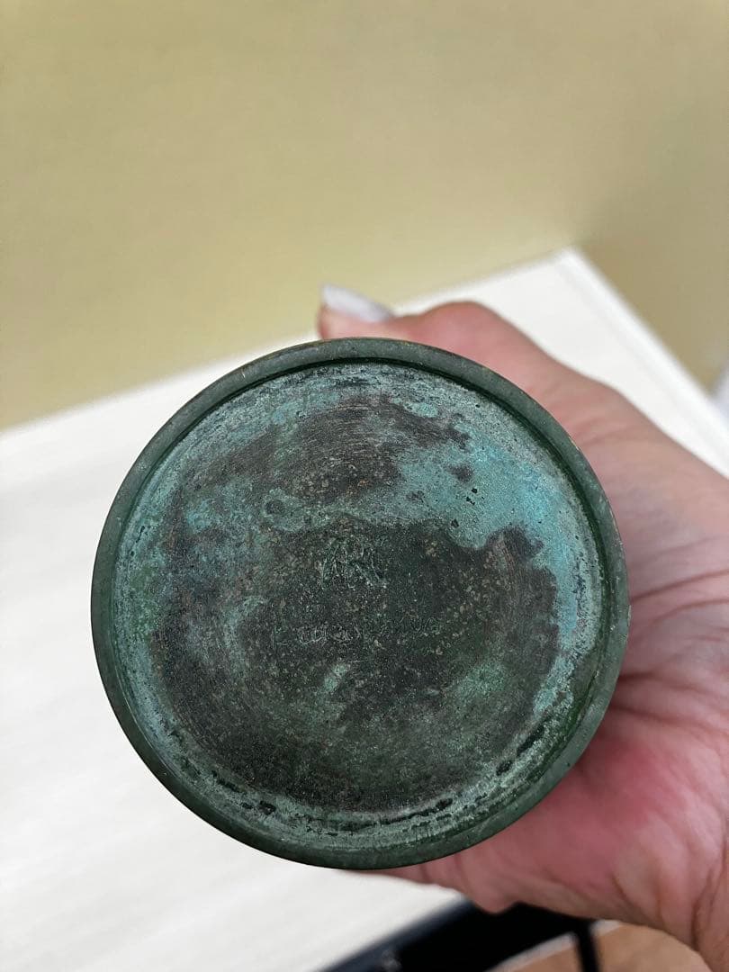 【新品未使用】ARC 高岡銅器 フラワーベース