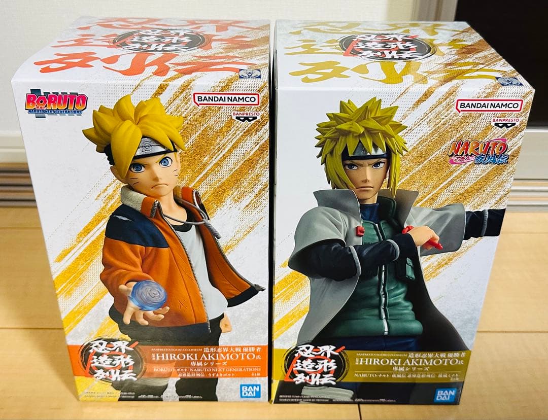 NARUTO フィギュア 5点セット ナルト サスケ ボルト ミナト 我愛羅