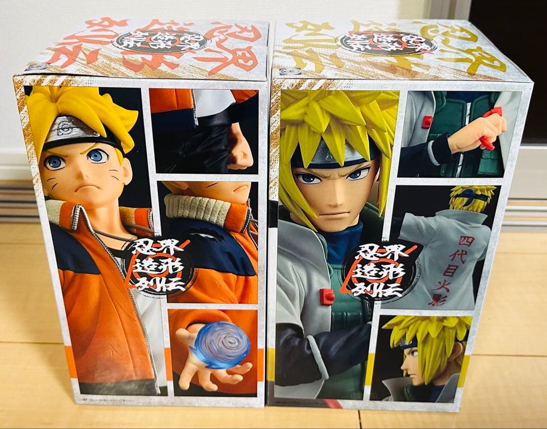 NARUTO フィギュア 5点セット ナルト サスケ ボルト ミナト 我愛羅