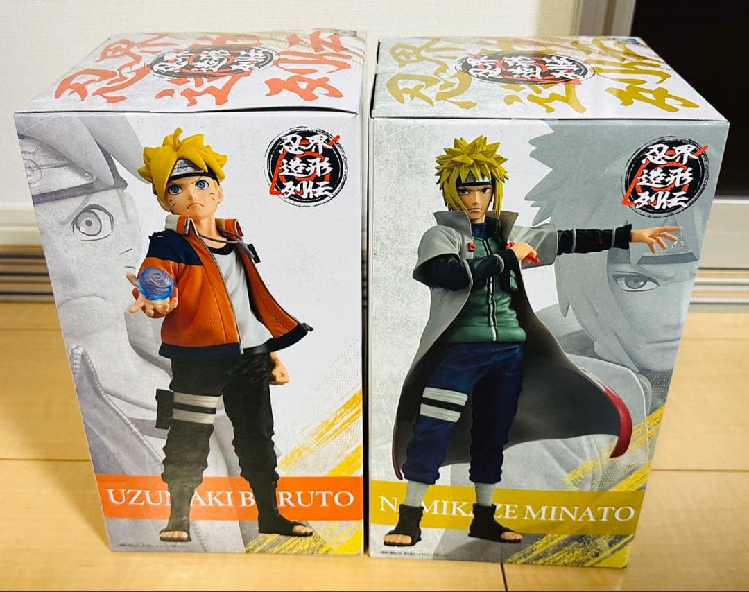 NARUTO フィギュア 5点セット ナルト サスケ ボルト ミナト 我愛羅