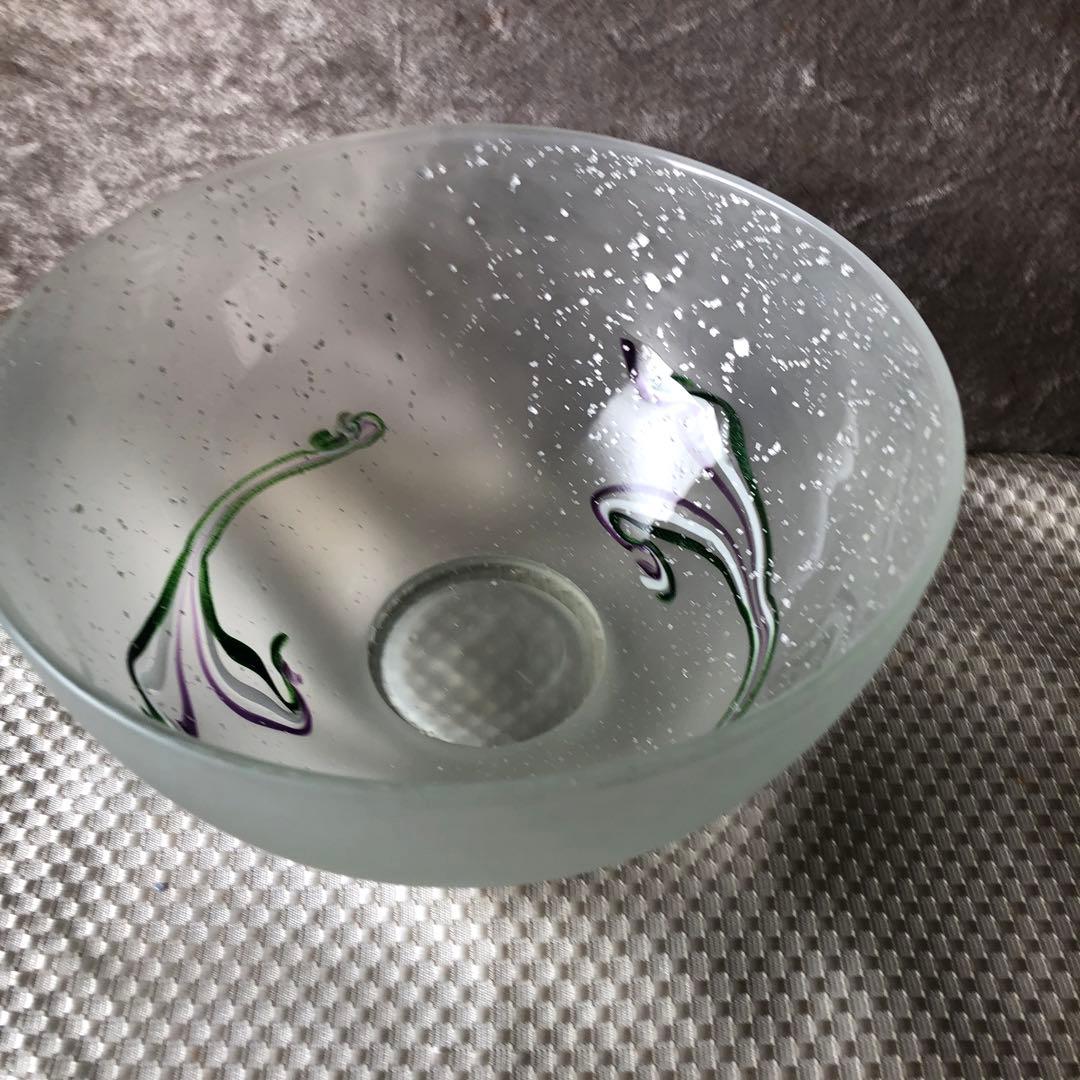 吹きガラス　鉢　作家