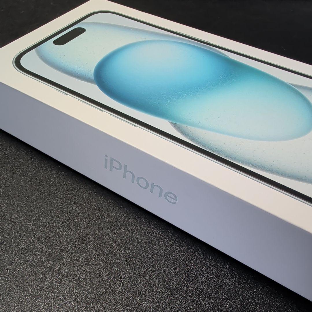 美品 Apple iPhone 15 128GB ブルー SIMフリー