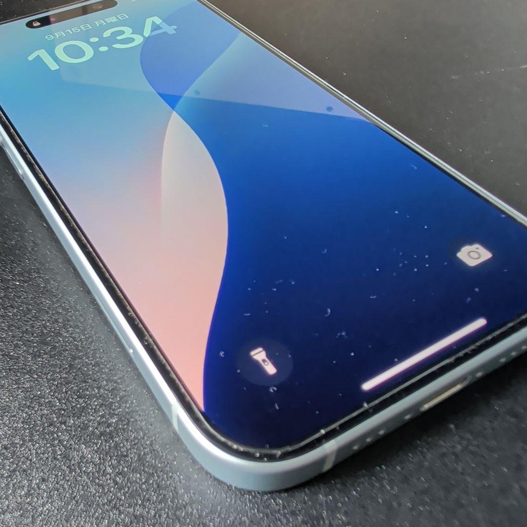 美品 Apple iPhone 15 128GB ブルー SIMフリー
